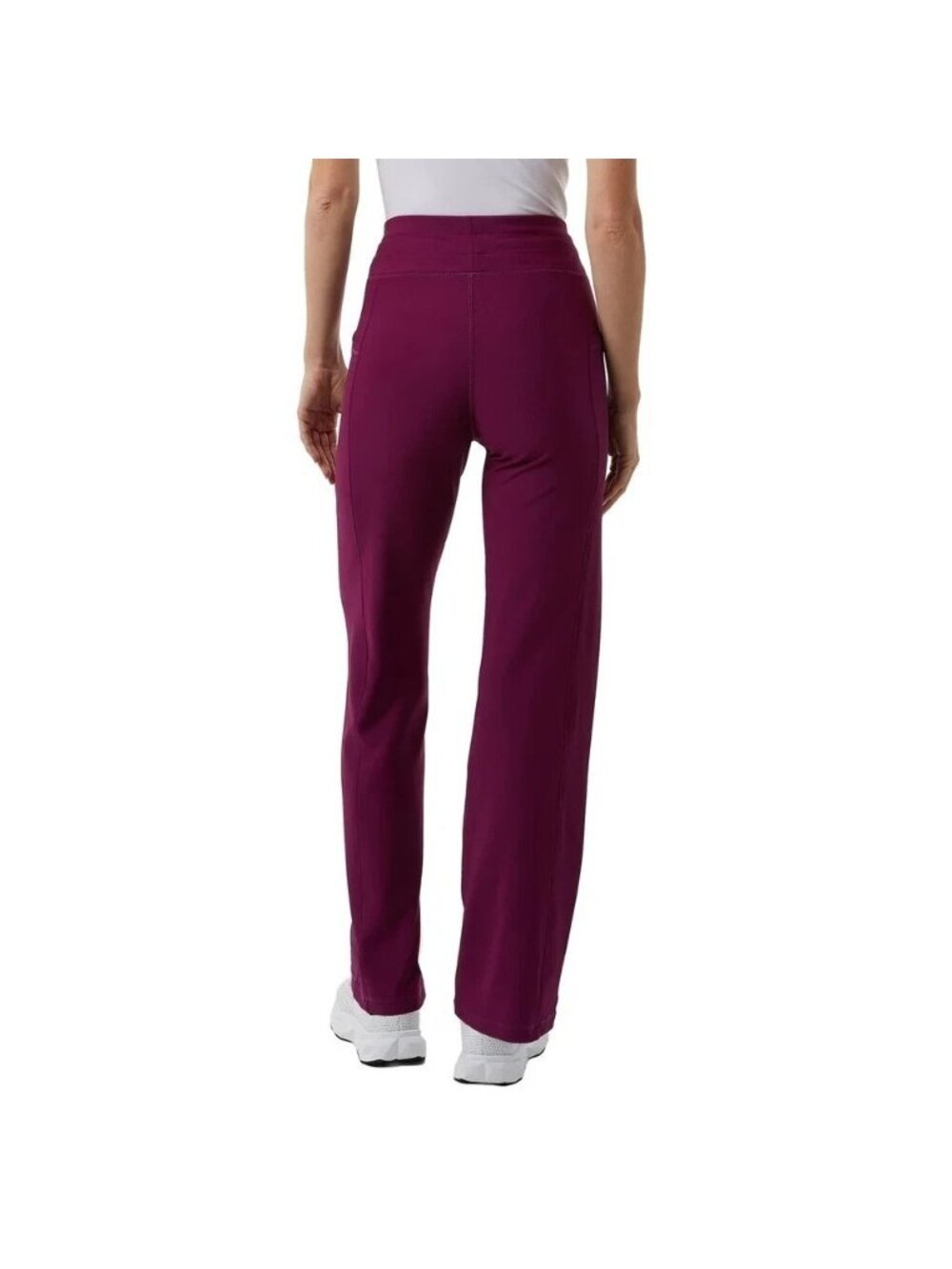 NWT 32 Degrees Cool Women's M Active Flare Pants Purple High Waist Pockets P0670 - Picture 2 of 15